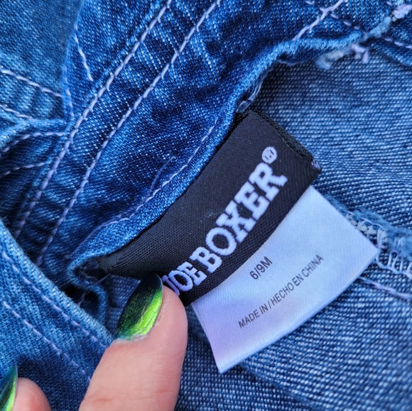 Vintage early 2000s Joe Boxer baby girl overalls - Picture 4 of 6